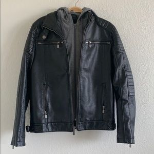 Guess Men’s Leather Jacket
